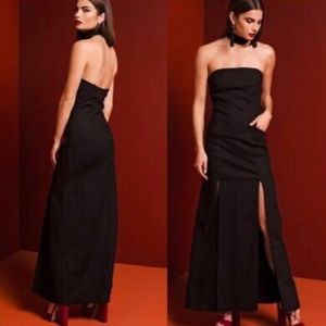 NWT STONE COLD FOX LINEN PRIMROSE MAXI DRESS-XS. Pristine!